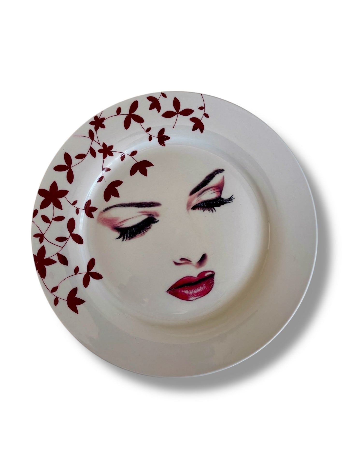 Vintage Wall Plate Portrait