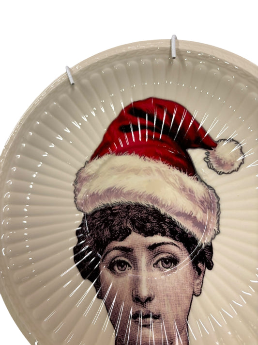 Vintage Wandbord Lina Fornasetti Kerst | The Vintage Vibe