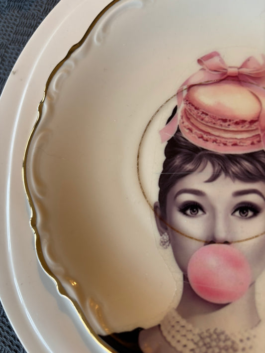Vintage Wandbord Audrey Hepburn | The Vintage Vibe