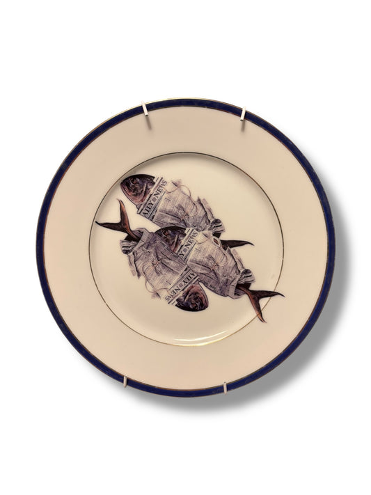 Vintage Wandbord Vissen | The Vintage Vibe