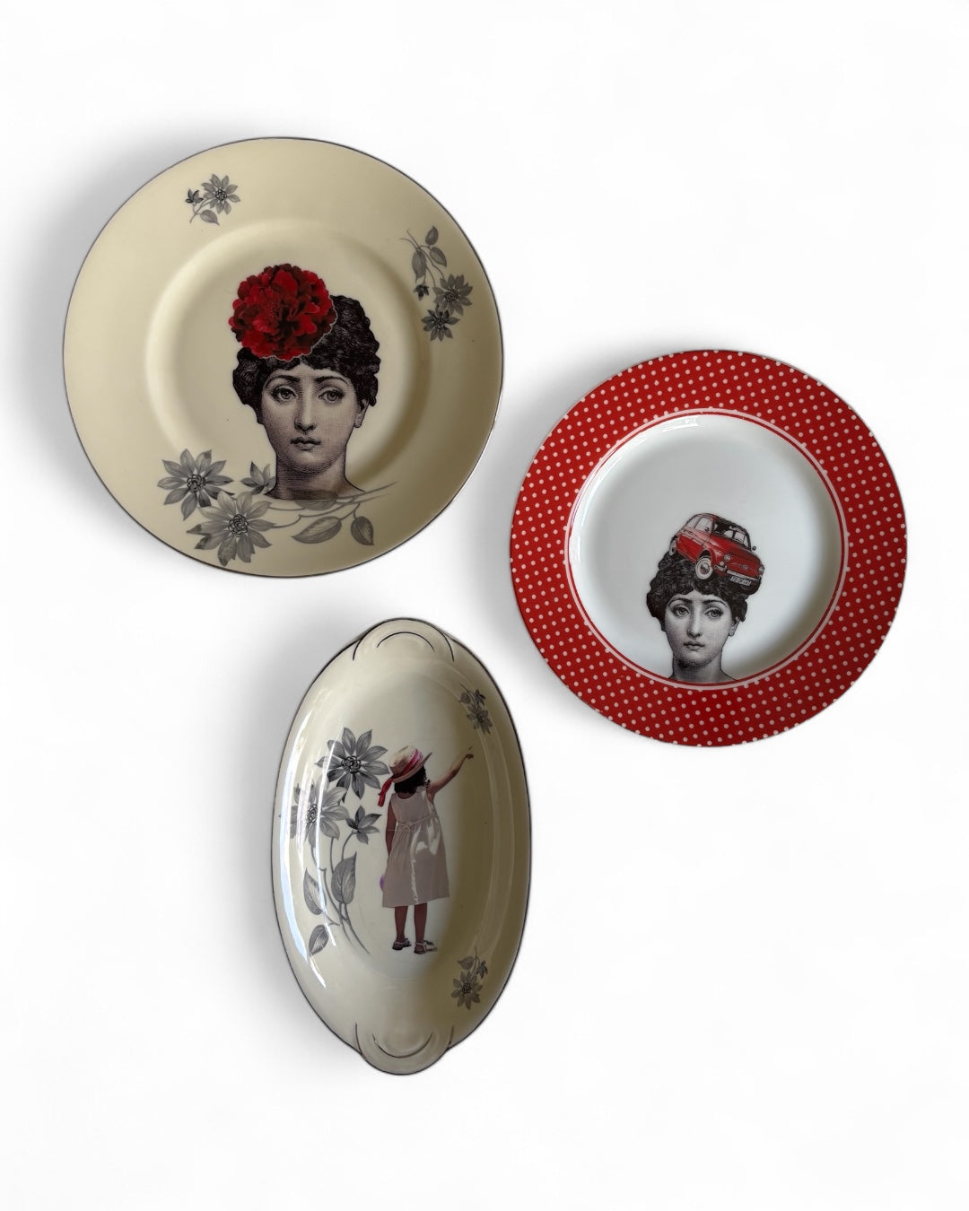 Vintage Wandbord Lina Fornasetti Fiat