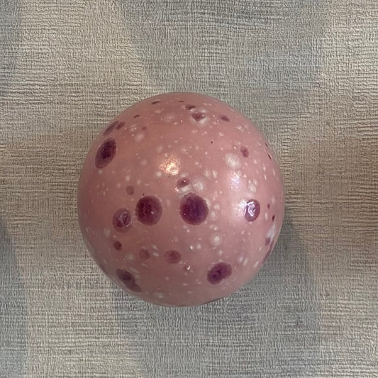 Wandparel van Keramiek Roze Spikkels | Het Maakhuys