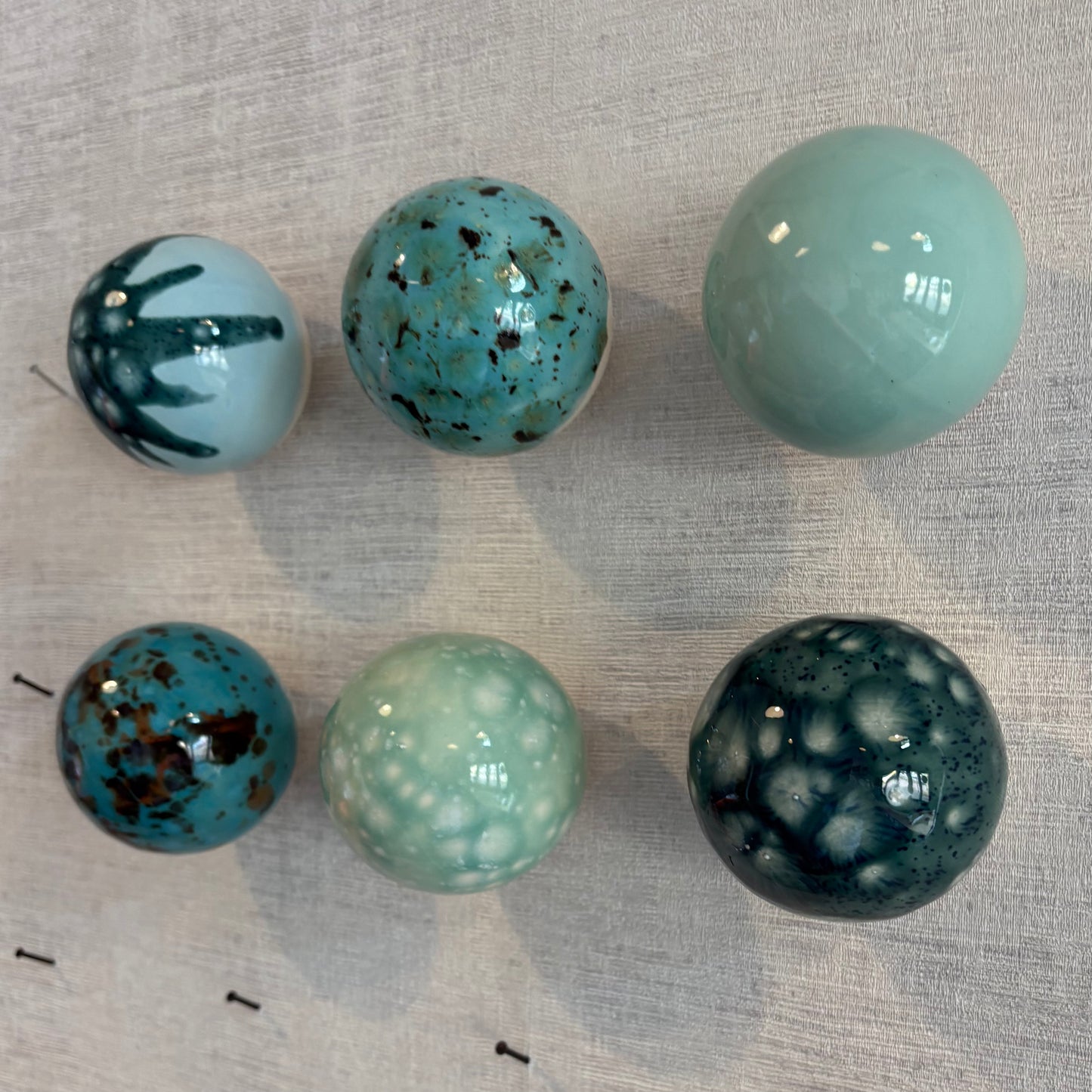 Wandparel van Keramiek Turquoise | Het Maakhuys