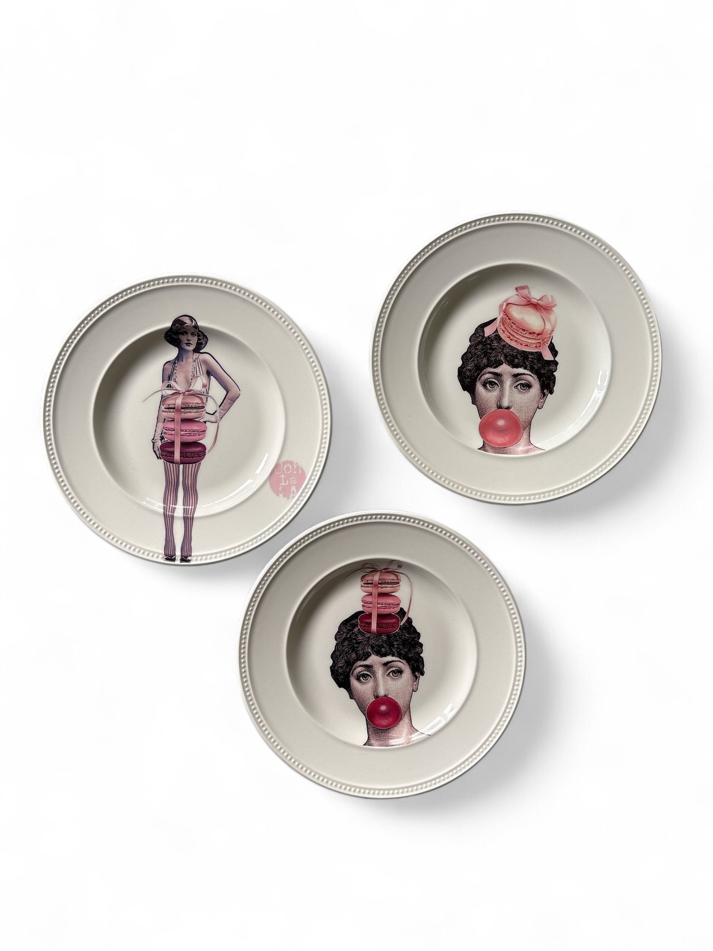 Vintage Wandbord Lina Fornasetti Bubblegum