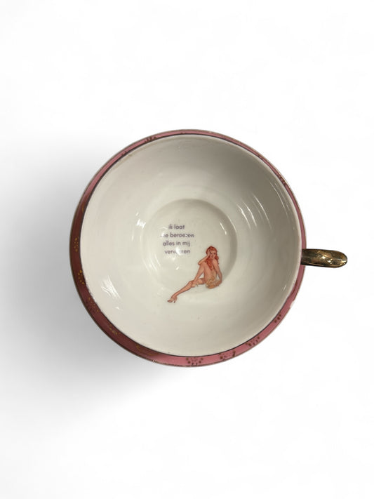 Vintage Kop & Schotel gedicht Caro | The Vintage Vibe