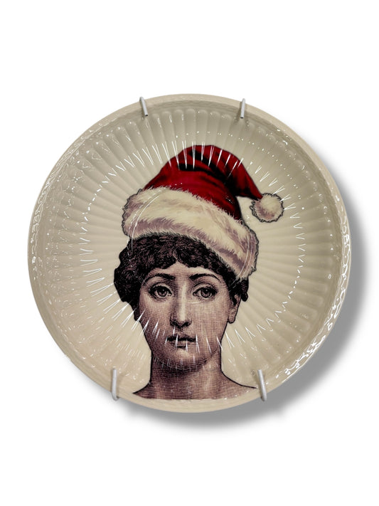 Vintage Wandbord Lina Fornasetti Kerst | The Vintage Vibe